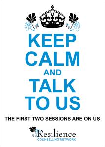 keep calm and talk to us