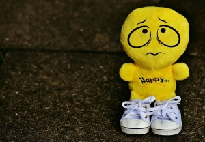 Smiley Emotion Funny Emoticon Sneakers Sad Yellow