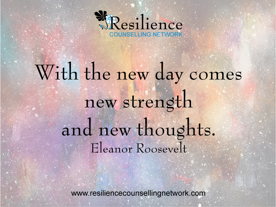 With the new day…